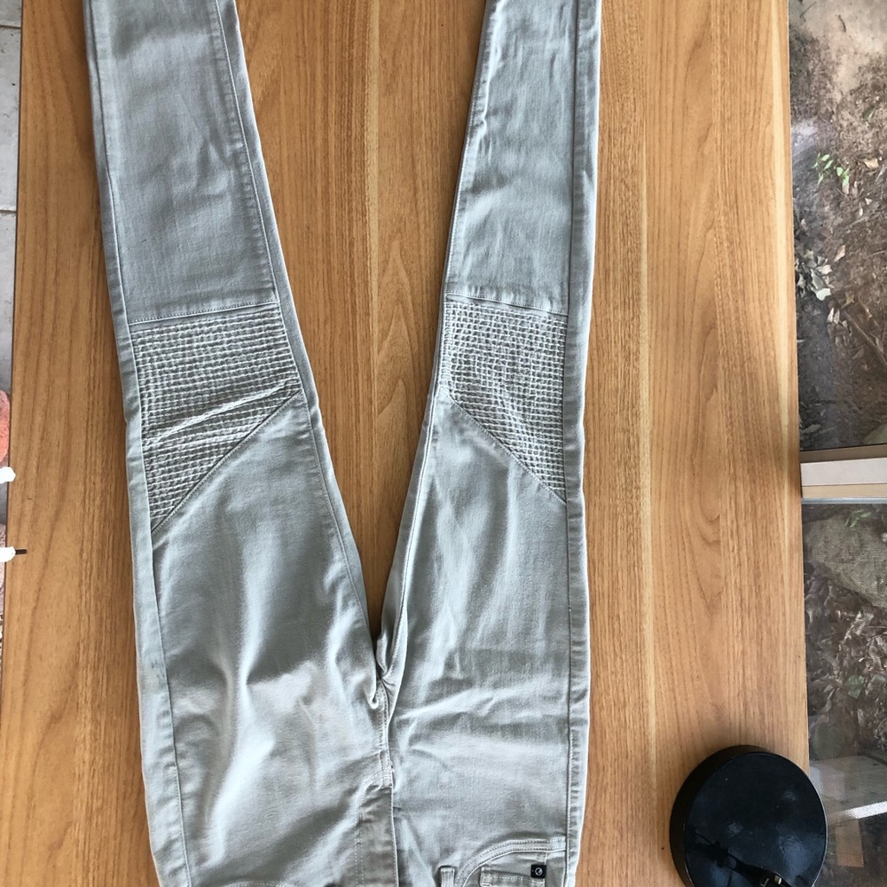 Mid-Rise Moto Skinny Stretch Jean - 26 - Picture 2 of 5